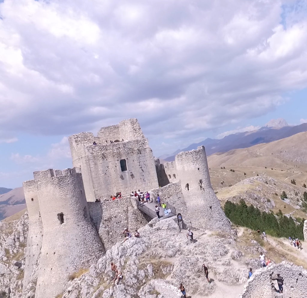 In Volo sul Castello di Rocca Calascio